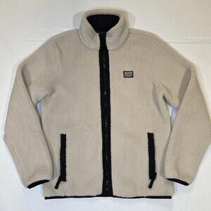 Hollister Men’s Faux Fur Epic Flex Insulated‎ Thermal Sherpa Jacket SMALL